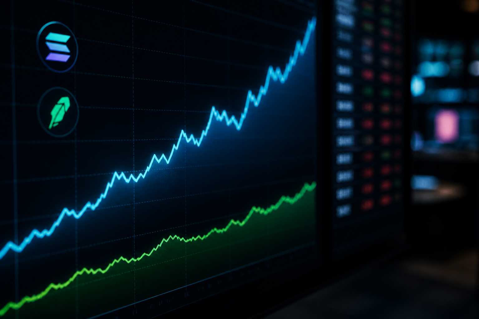 Solana Reclaims Top DEX Volume Spot from Robinhood Chain
